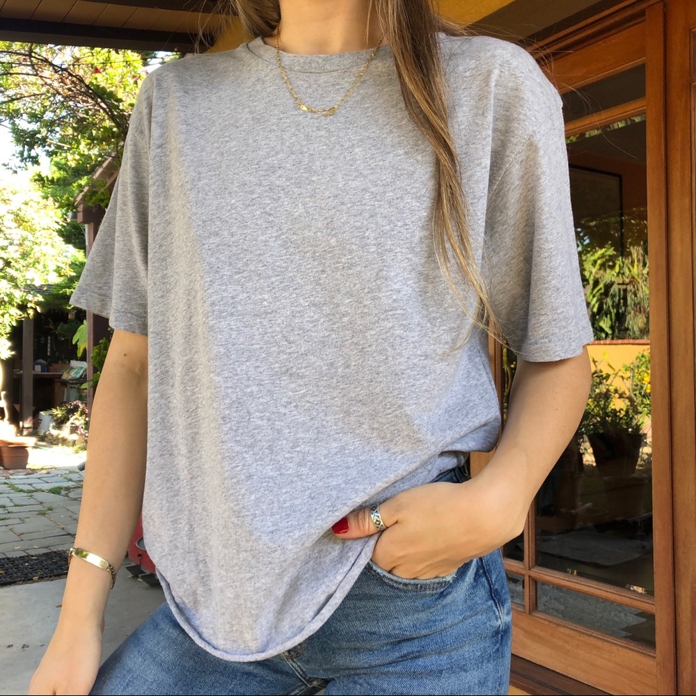 Basic Grey T-shirt - Picture 4 of 5